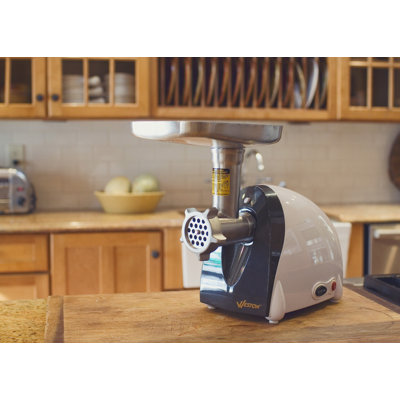Weston Stainless Steel Electric Meat Grinder