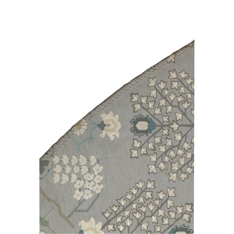 Tilly Non Slip Outdoor Rug, Round 5'
