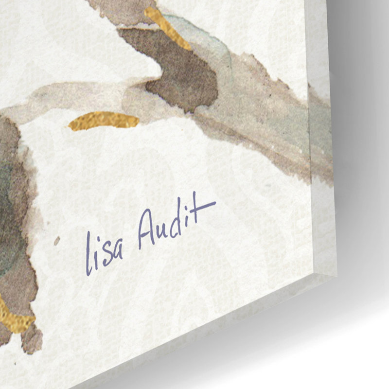 «Indigold V» par Lisa Audit, H 12 po x l 12 po x P 0,13 po