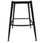 Ensemble de 2 tabourets de bar 28 po en lin tissé, tabourets à pieds sans îlot de cuisine réglable, tabourets pivotants à 360 degrés-482262466-482262468-482262469