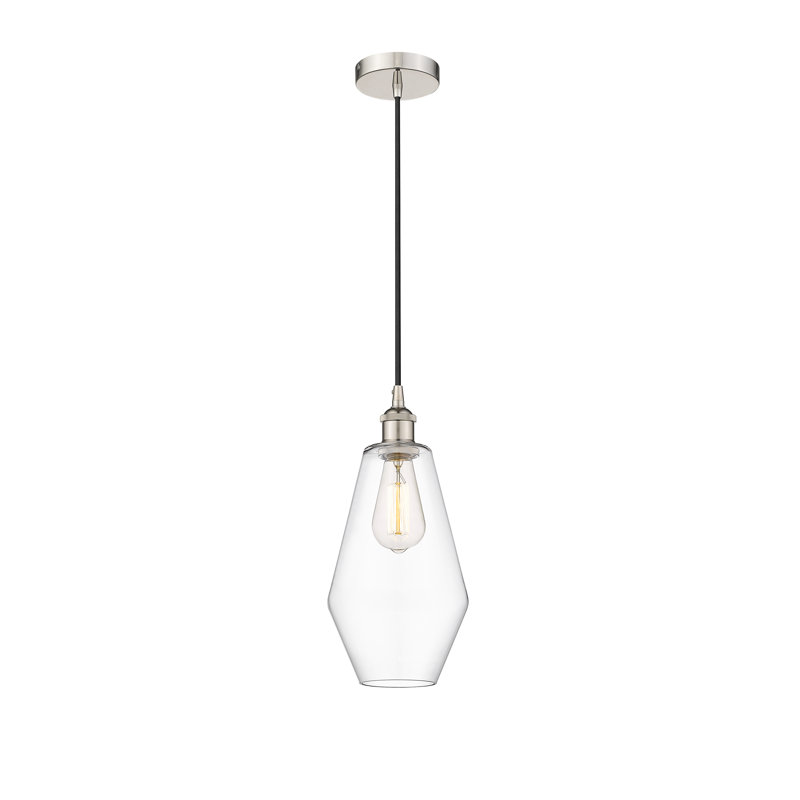 Gabbie 1 - Light Pendant, Clear, Polished Nickel
