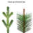 7.5 Ft. Pre-Lit Albany Spruce Artificial Tree