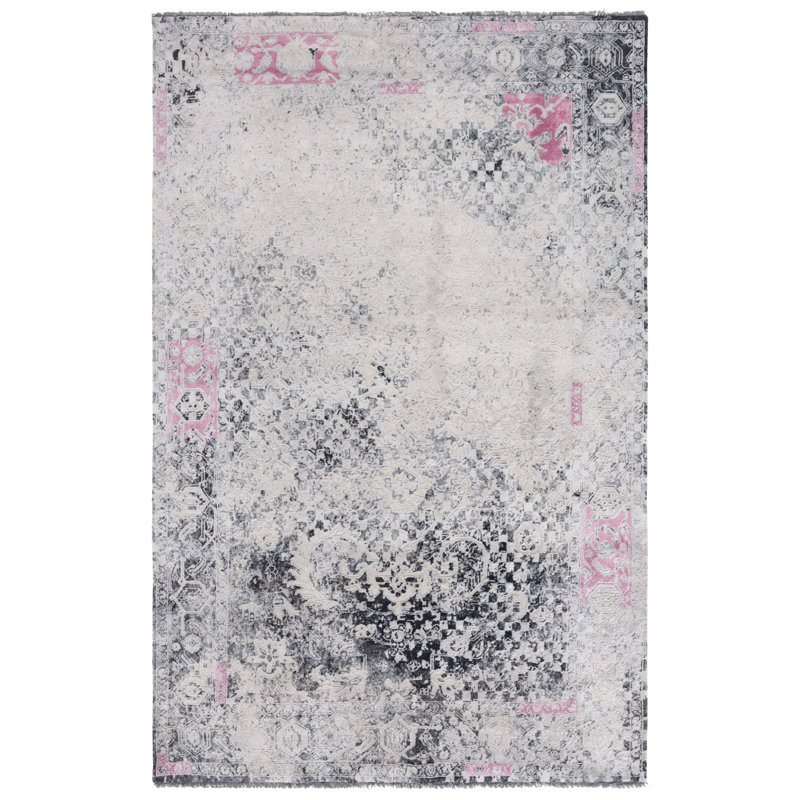 Tapis oriental en laine noué Centennial Performance, Rectangle 6 pi x 9 pi