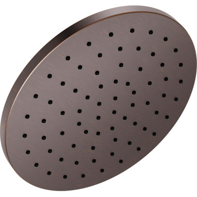 Rain Shower Head, 10 Inch Metal Large Rainfall Shower Head 1.75 GPM Oil Rubbed Bronze