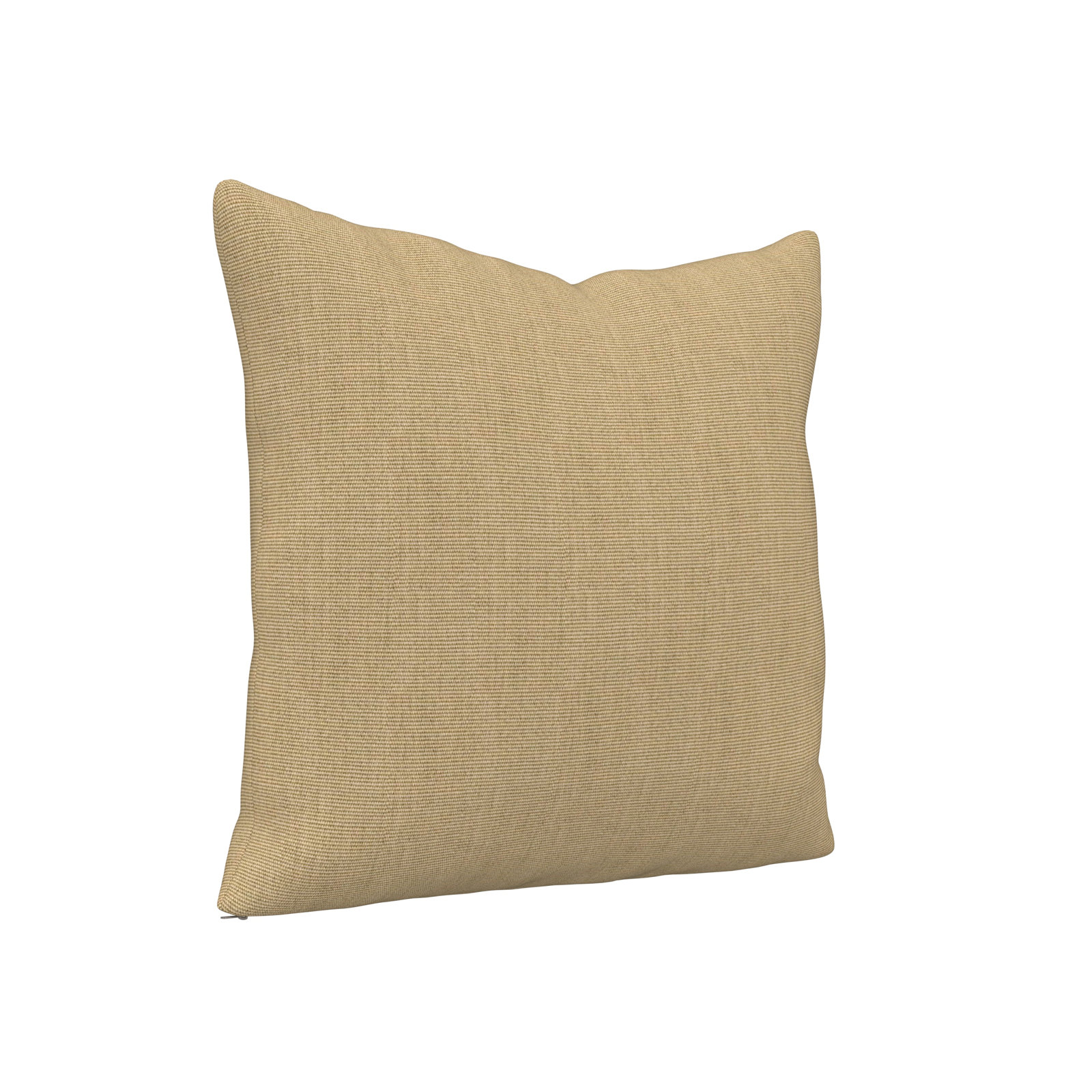 Indoor/Outdoor Throw Pillow, Square 20", Canvas Heather Beige Sunbrella® Canvas