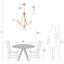 Lustre 5 lumières façon bougie Holk-1110324764