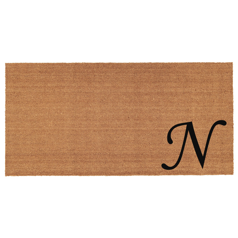 Tapis d'entrée antidérapant Zebrowski, Rectangle 3 pi x 6 pi, N