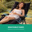 ROYALFORD Sun Lounger Cushion 160x50cm | Thin Padded Recliner Chair Cushion | Full Length Garden Sunbed Replacement Pad with Tie Straps | Breathable Fabric Outdoor Patio Deck Chair Support-126691392
