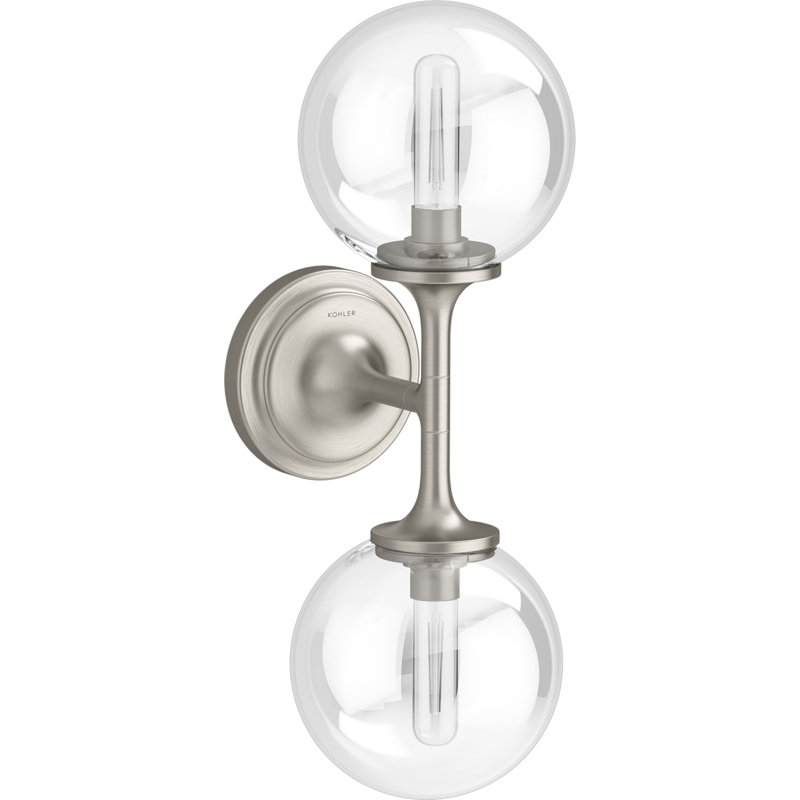 Bellera™ 2-Light Wallchiere, Brushed Nickel