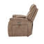 Causeuse inclinable électrique double Hochstetler, Derby fauve-1482002028