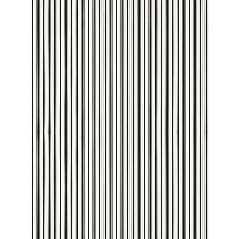 JOHNSON STRIPE WALLCOVERING, Onyx