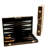 Trinx 10'' L Solid Wood Backgammon Game Set