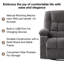 Fauteuil inclinable manuel pivotant avec chaleur et vibrations Oates-510170631