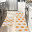 Motif de carotte, ensemble de 2 tapis de cuisine