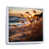 White Floater Framed