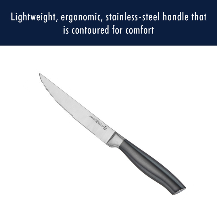 Aiheal Steak Knives, 4.5 Inches Steak Knives Set of 8, Premium Stainless  Steel