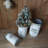 Christmas Metal Bucket Set Of 3
