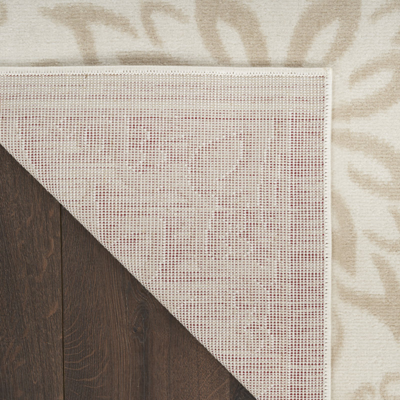 Gratian Floral Area Rug, Rectangle 2' x 4'