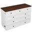 Lit avec grande capacité, construction, double, blanc, rangement excessif en noyer, charge,-224582103