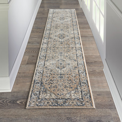Tapis oriental beige / gris Jurado