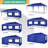 10'W FT. x20'D FT. Pop Up Canopy Tent Waterproof Outdoor Party Tent with 6 Side Walls-104312790
