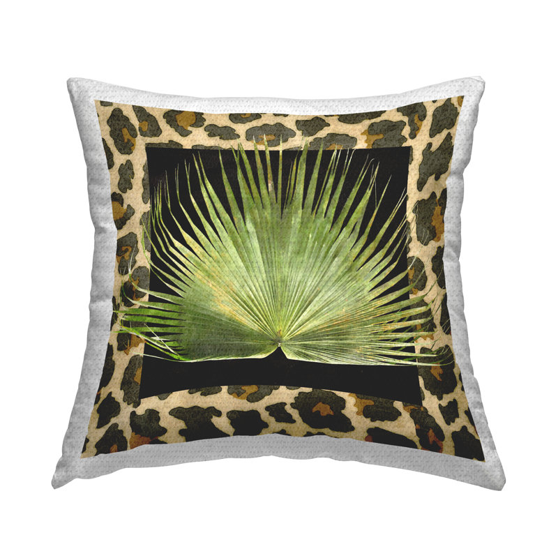Coussin décoratif intérieur / extérieur à imprimé animal