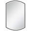 Miroir décoratif biseauté Dessus