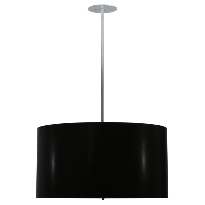 4 - Light Pendant, Brushed Nickel