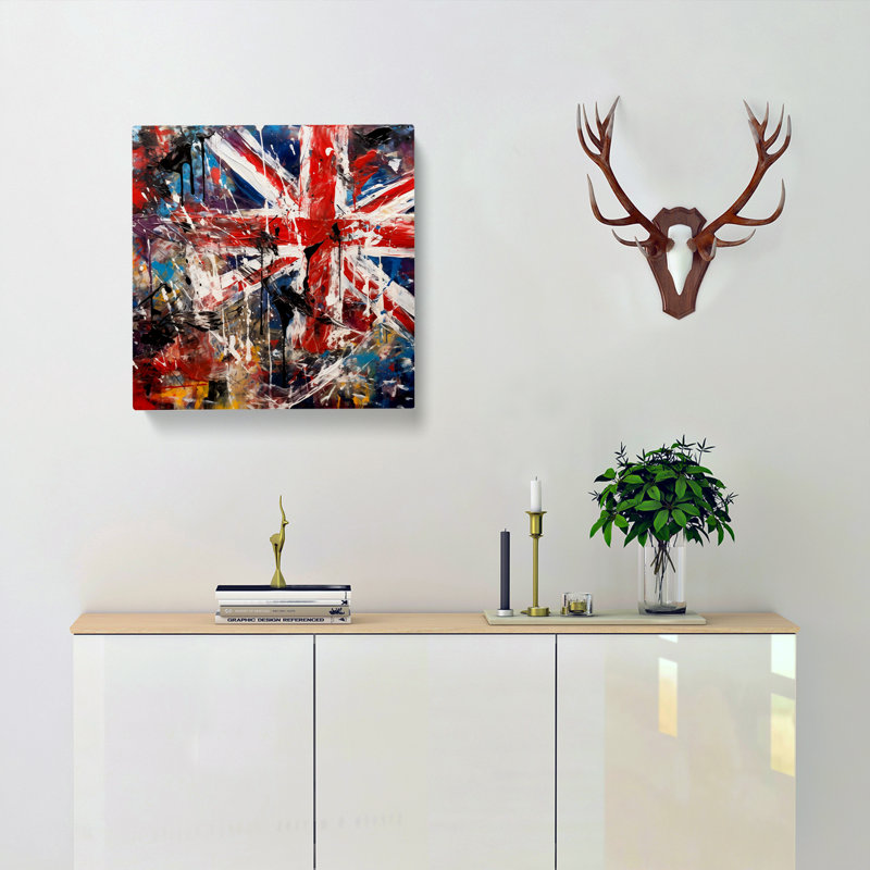 Union Jack Expressionism - No Frame Print