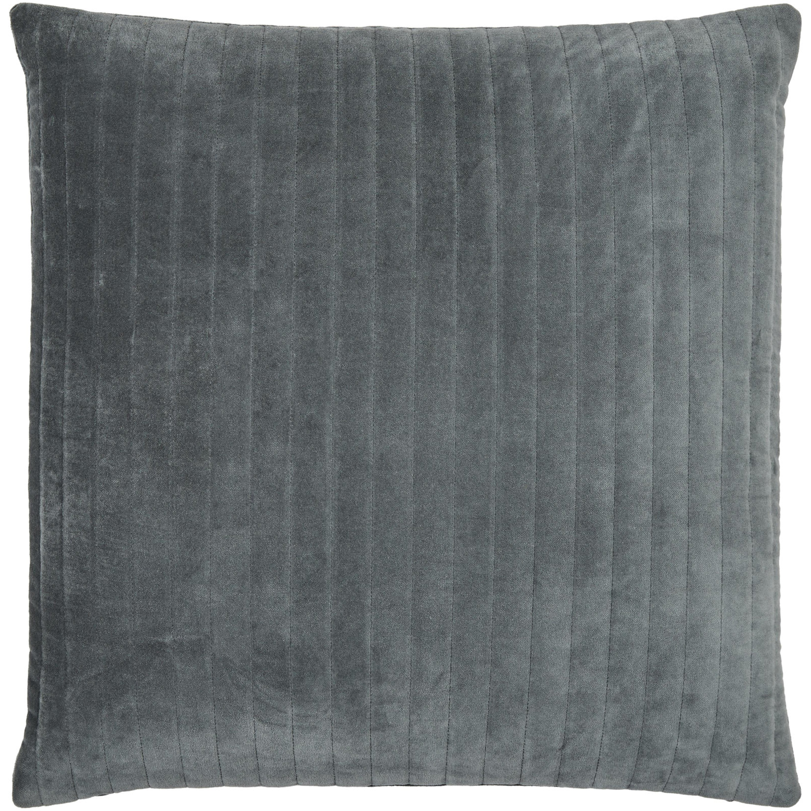 Beirne Throw Pillow, 22" x 22", Deep Teal, Polyester/Polyfill