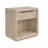 Modern Desert One Drawer Nightstand 28" Wide LED Light Strip-111994379
