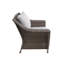 Chaise de patio avec coussins Grondin