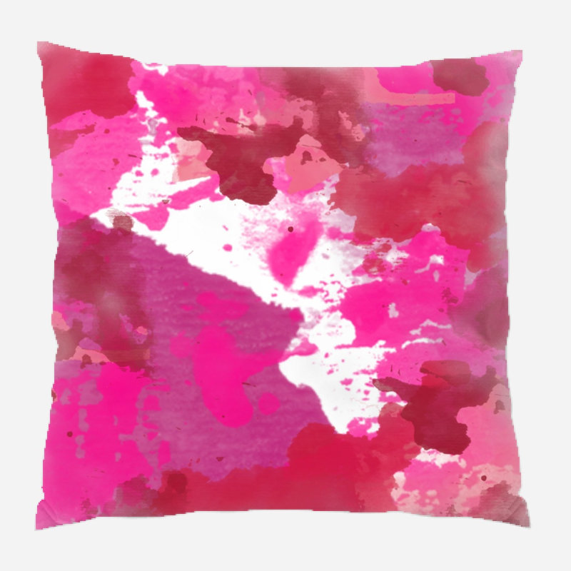 Housse de coussin Samoset, Microsuède, Intérieur