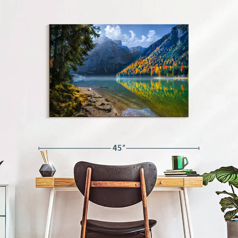 Alvord Braies Lake, H 26 po x l 39 po