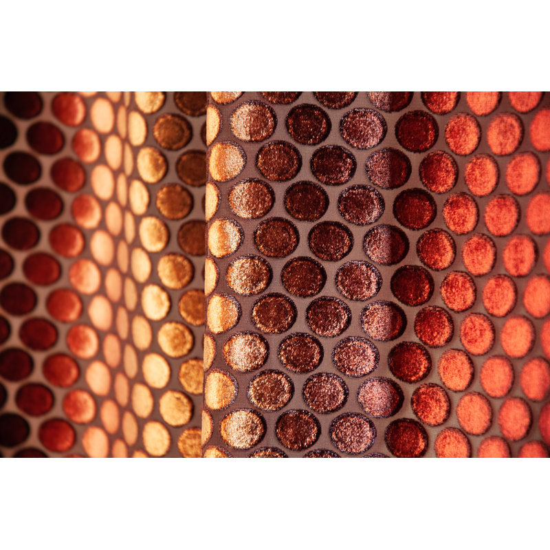 Sheer Baby Hem Throw, Paprika, 52" W x 74" L