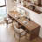 Light-walnut Rectangular Solid Wood desk-873730620