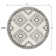 Amir Moroccan Beni Souk Cream/Black Rug