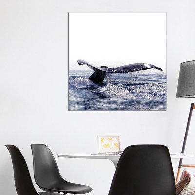 Whale Song Iceland I Square by Monika Strigel - Wrapped Canvas Print