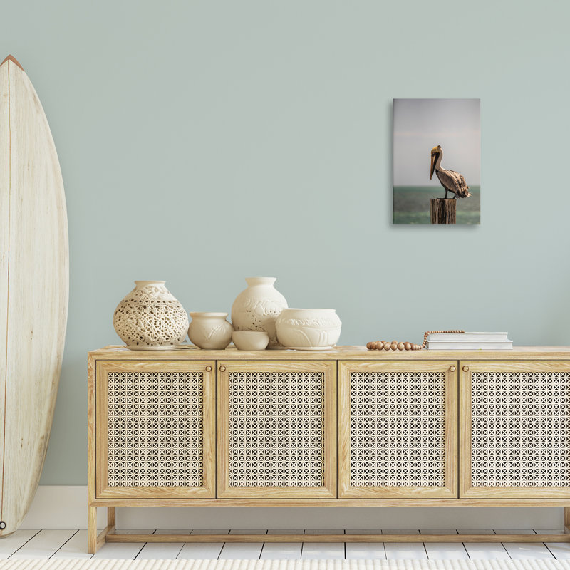 «Nautical Landscape Pelican Canvas» par Aaron Matheson, H 24 po x l 16 po