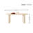 Oval Ivory White Solid Wood Dining Table-1219299636
