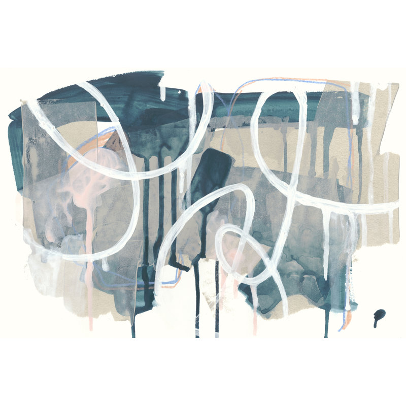 Running Commentary II by June Erica Vess - Wrapped Canvas Graphic Art, 30cm H x 46cm W x 3.8cm D	