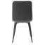 Chaise d'appoint en velours capitonné Steller-1900230262