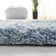 Elborough Shag Hand Tufted Performance Solid Color Rug