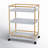 Ellie Bar Cart with Metal Outer Material-943011087