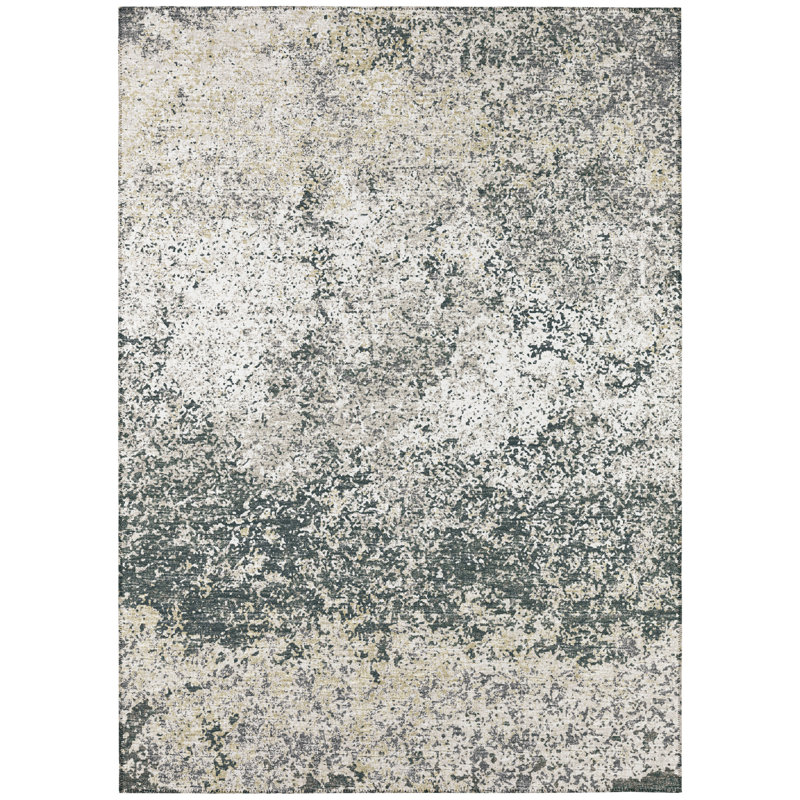 Chenille Southwestern Indoor / Outdoor Rug, Rectangle 10' x 14'
