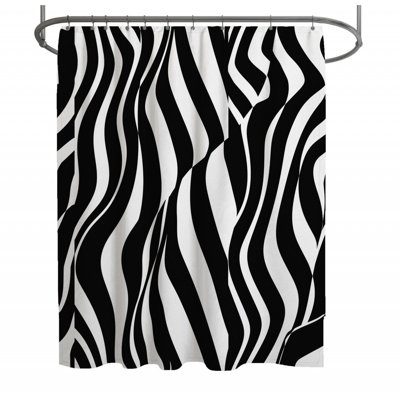 Marzel Animal Print Shower Curtain