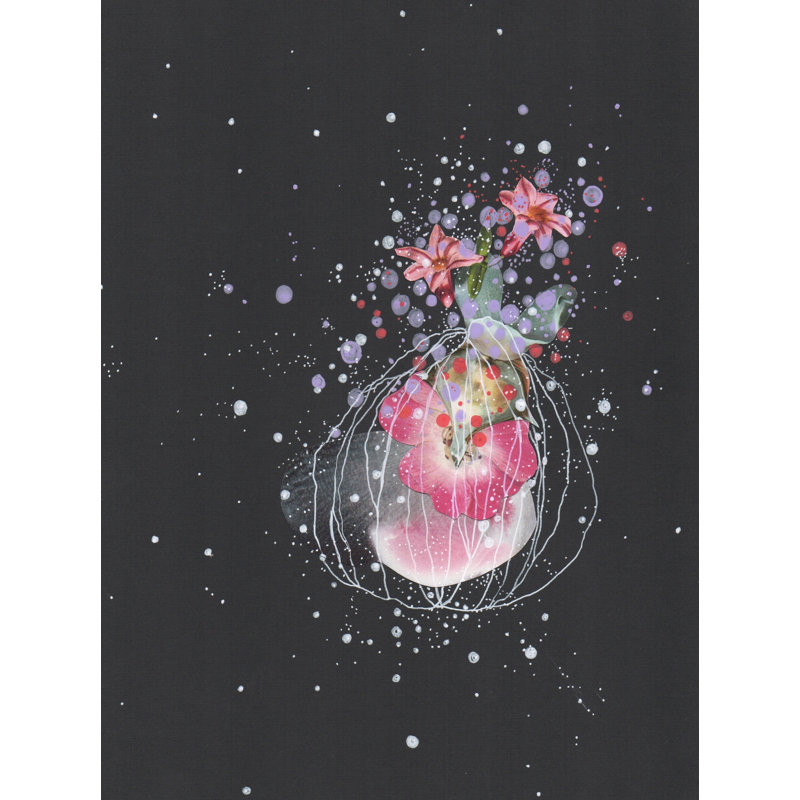 «Evening Moon Fruit» par Jenny Brown, H 21,25 po x l 17,25 po x P 0,875 po