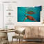 Tortue de mer flottante Brampt