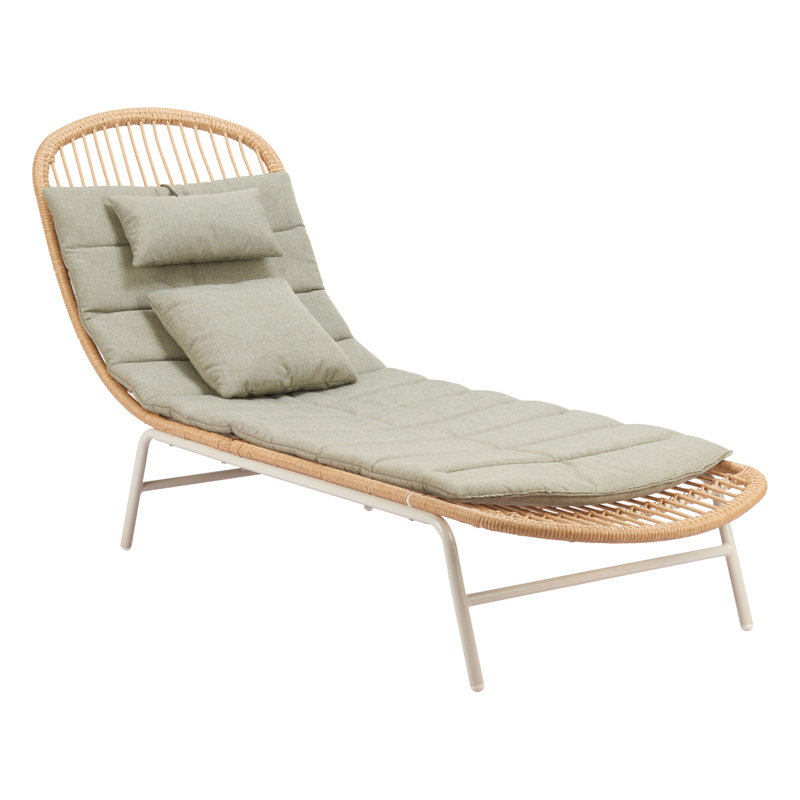 Daejon Skim Chaise Lounge Multicolor