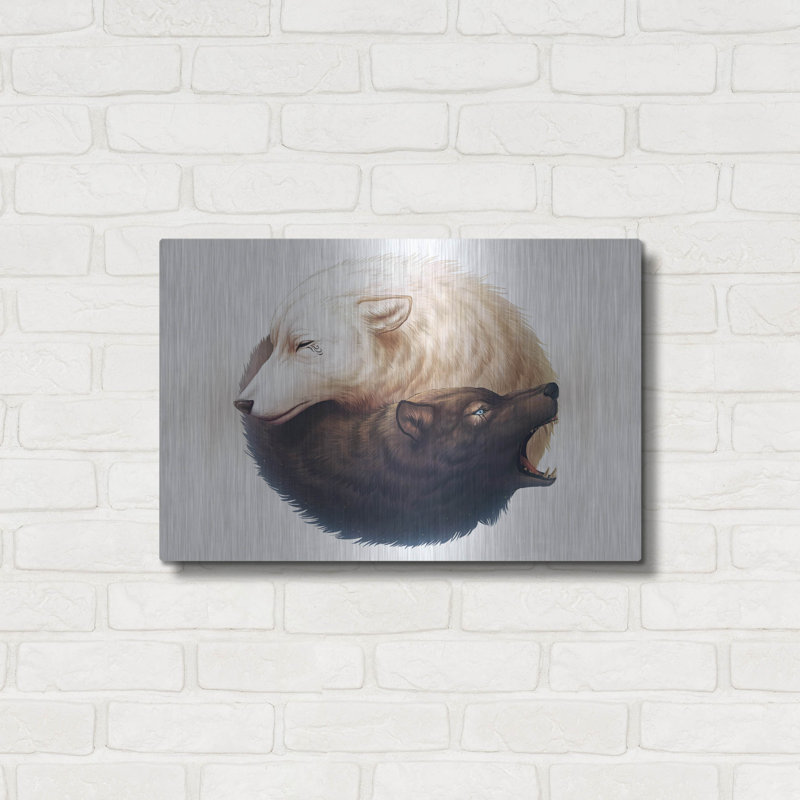 "Yin and Yang" par JoJoes Art, H 16 po x l 24 po